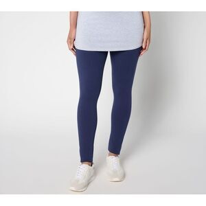 Fashion Women's Pants Sz XL Pull-On Full Length Legging Blue A702429